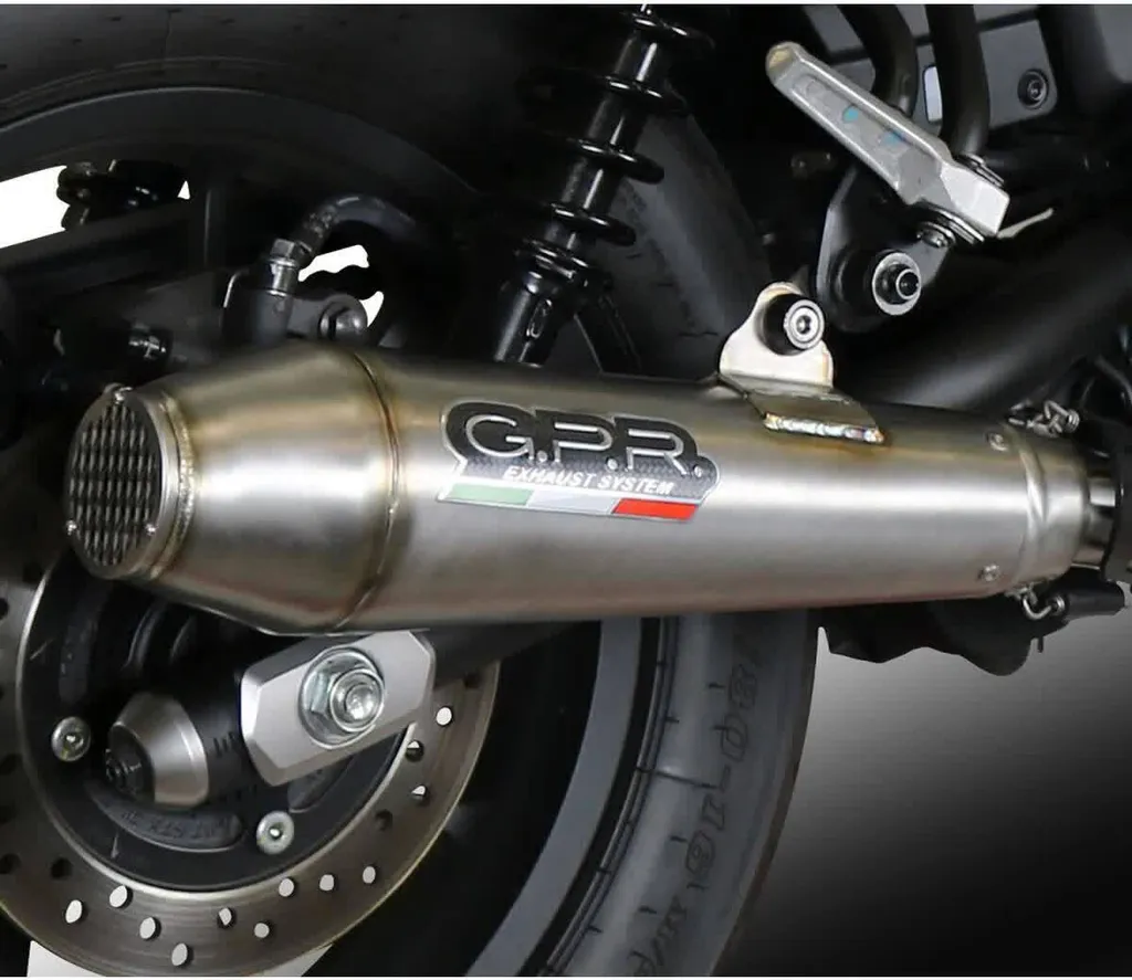 Silencieux Échappement Moto GPR Ultracone Honda CMX 300 Rebel Inox