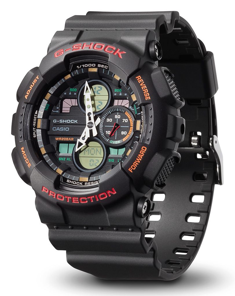 Reloj Casio G-SHOCK, modelo GA-140-1A4ER, original, para Imagen del producto 