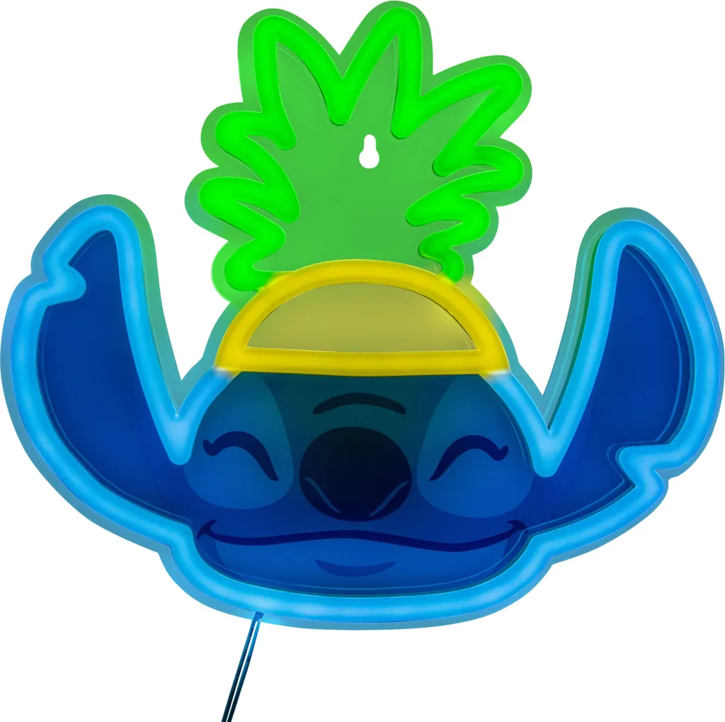 Lampada Notturna Stitch Disney LED Neon | Decorazione per Bambini