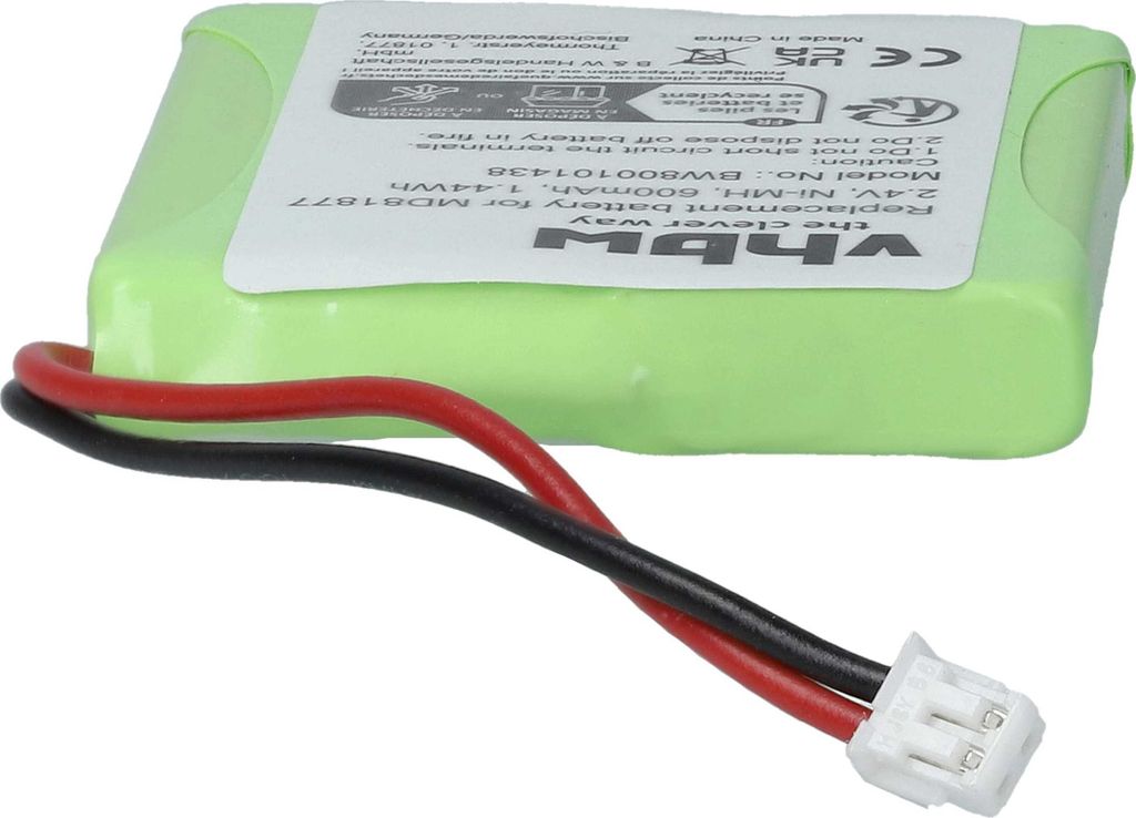 vhbw Akku kompatibel mit BT Verve 410 treo, 410 red, 410 Produktbild 9