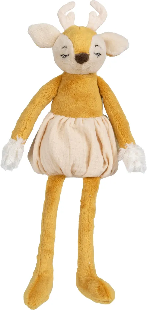 Doudou Cerf Tatum Happy Horse 28cm - Apaise Bébé et Aide au Sommeil