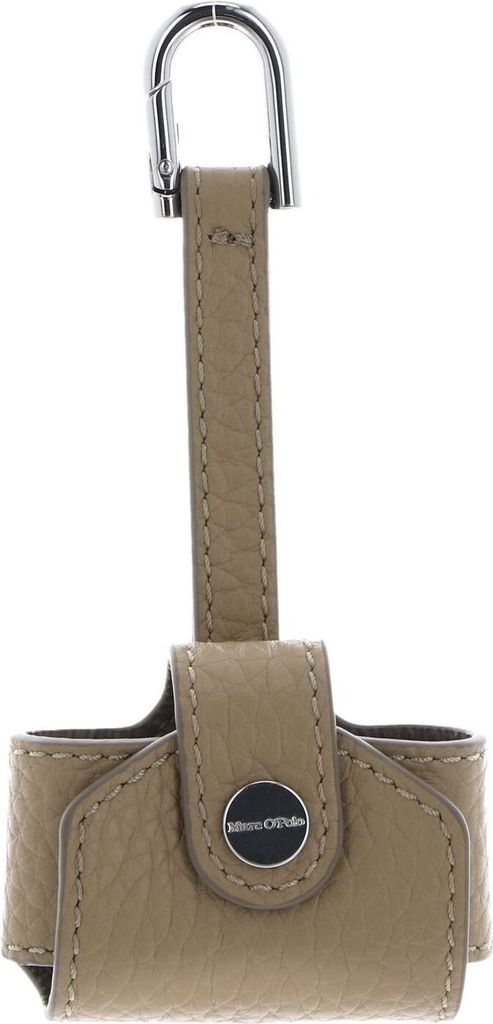 Marc O'Polo Leder Anhänger Taschenzubehör Charlie Key Ring Wheat Field beige