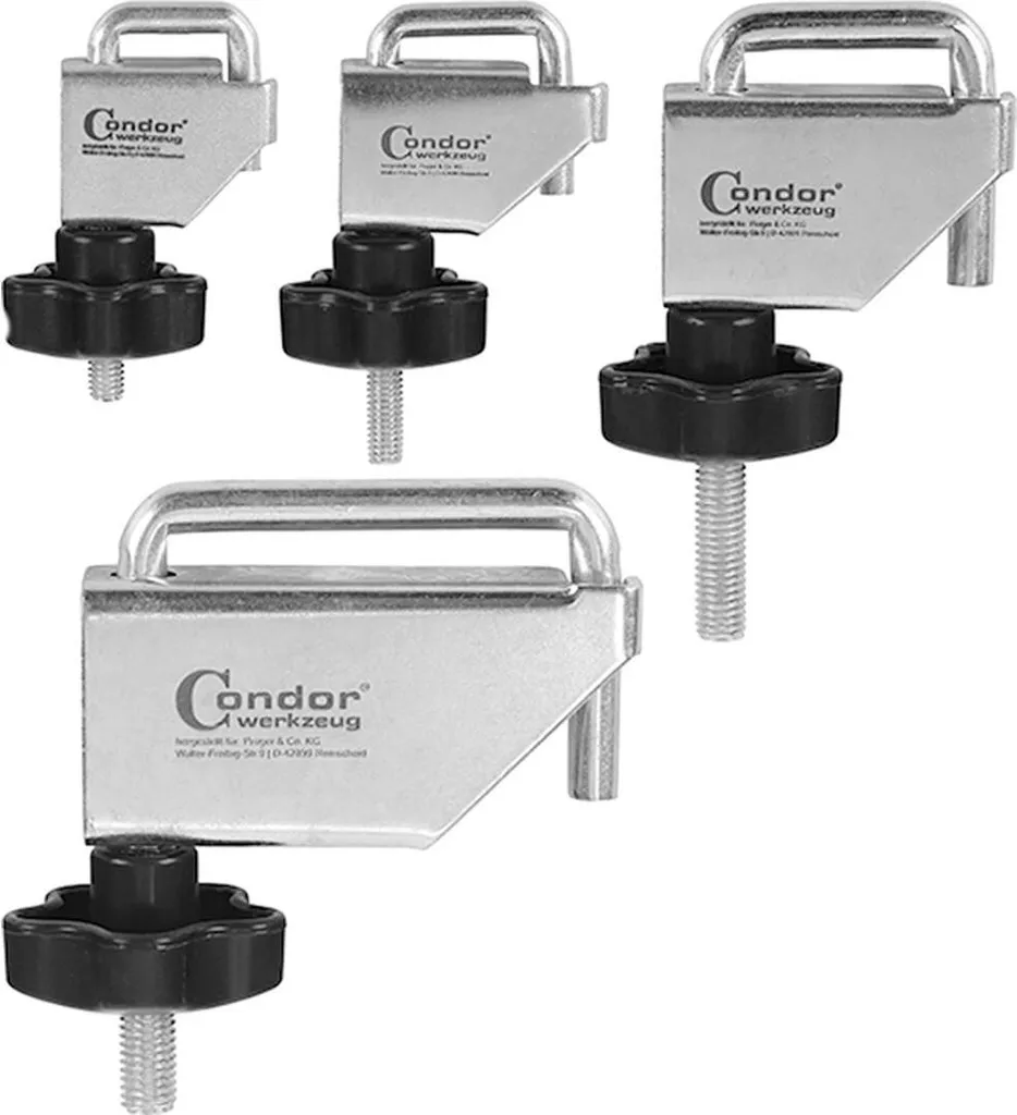 Évitez les fuites de liquide avec le jeu de colliers CONDOR 4754 4 pcs