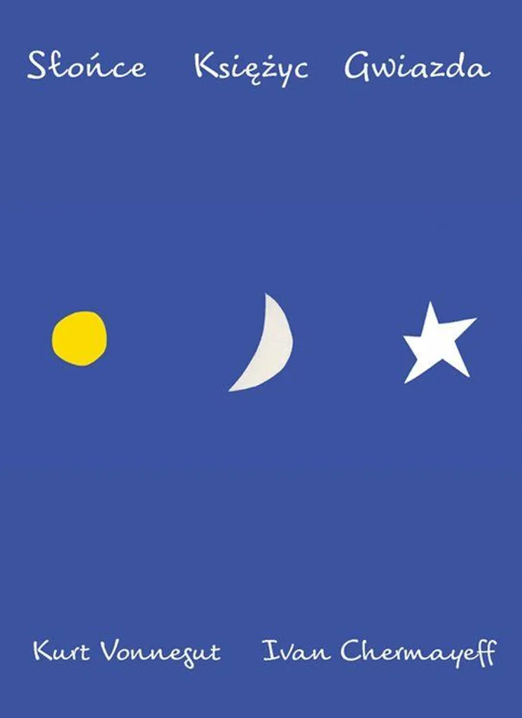 Soleil Lune Étoile Kurt Vonnegut Livre en polonais Édition Reliée