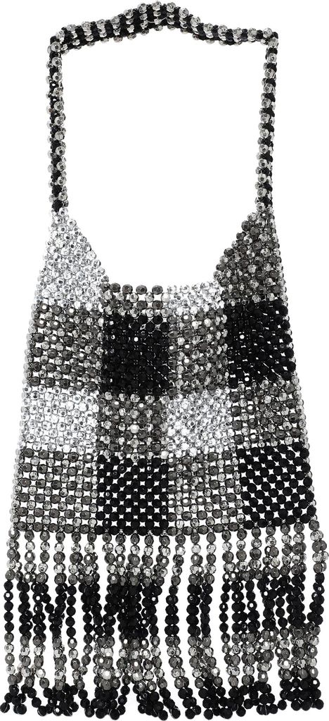 Koosh damen handtasche - schwarz melange