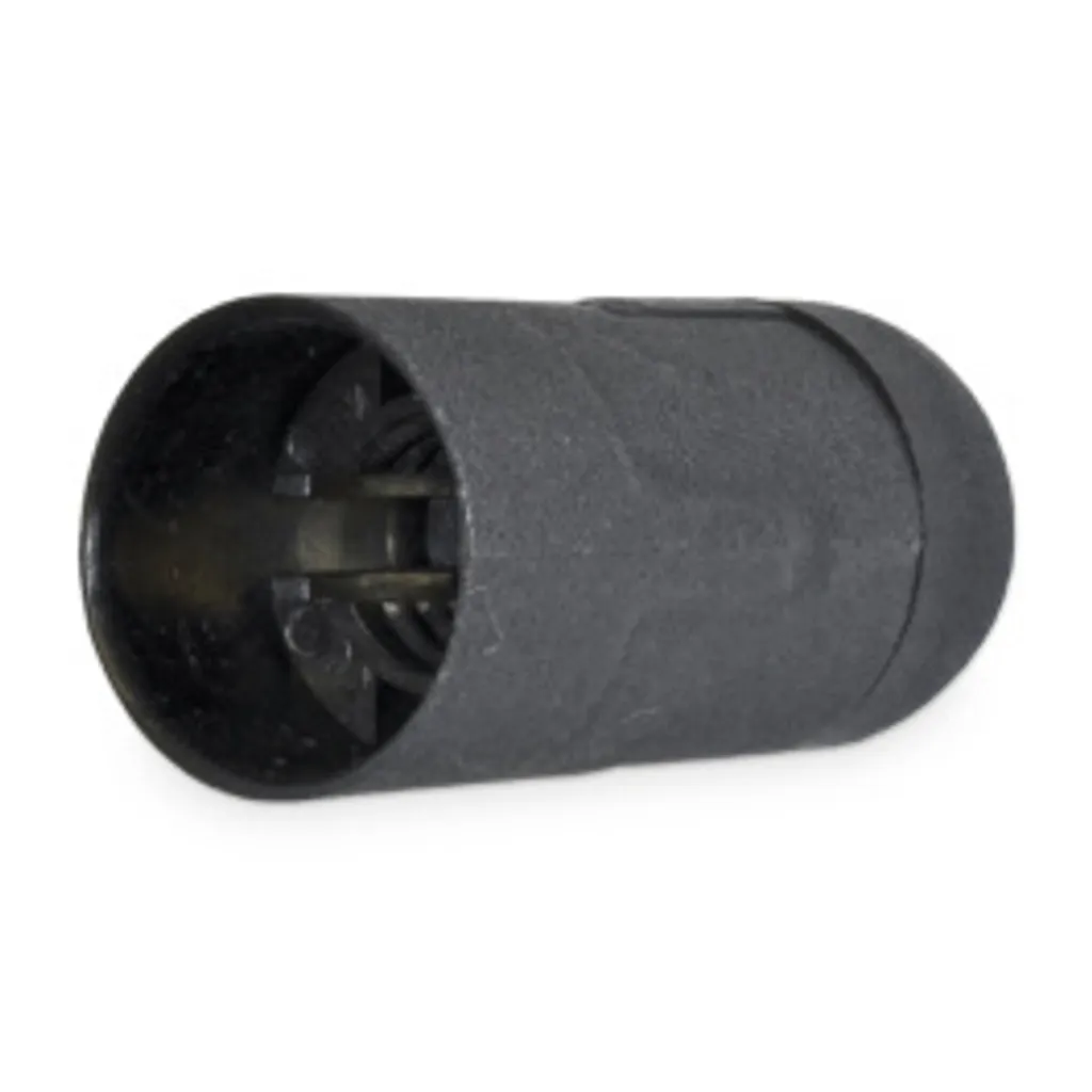 Douille E14 noire plastique pour création de lampe et suspension E14/50