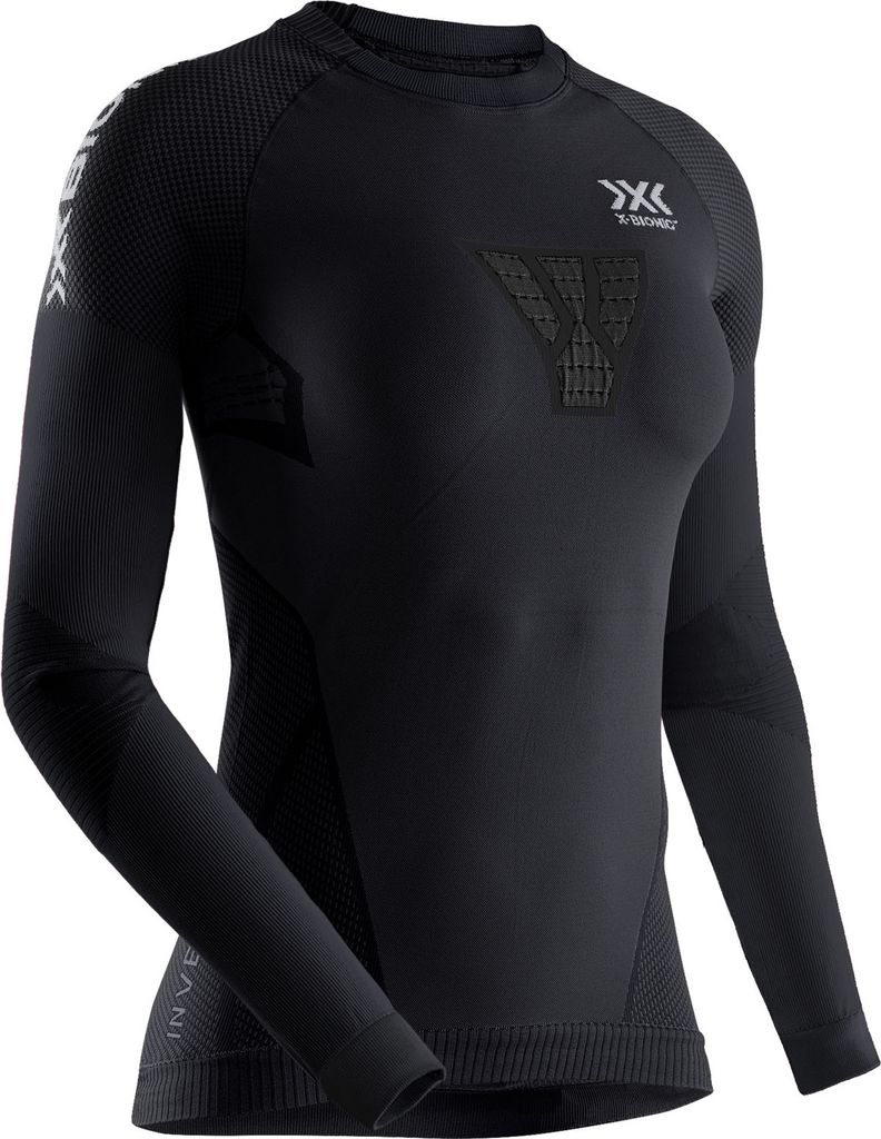 X-Bionic Invent 4.0 Herren-Laufshirt mit langen Ärmeln – ausgestattet mit Optimale Klimaregulierungstechnologie für verbesserte Laufleistung - ...