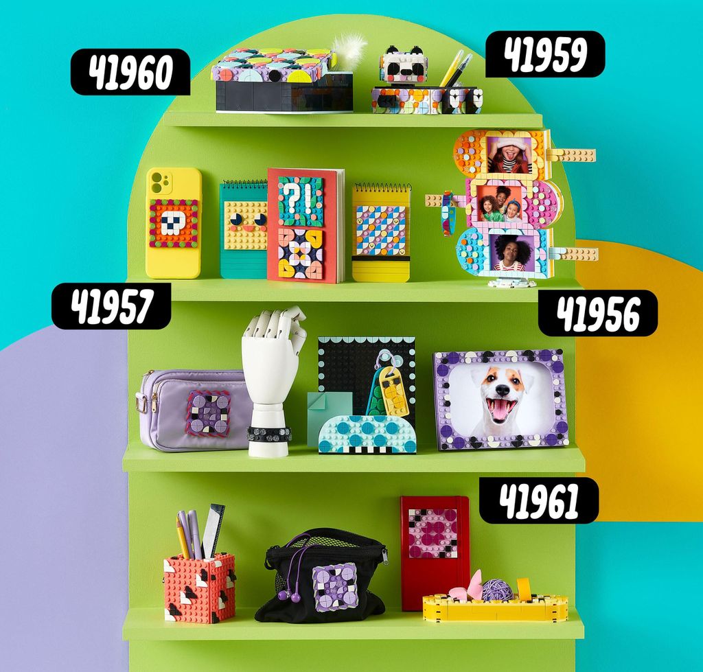 LEGO 41959 DOTS Panda Ablageschale, Bastelset für Produktbild 6