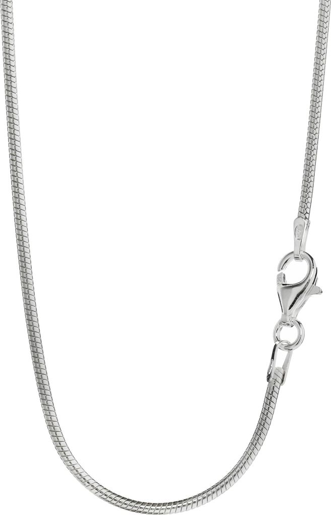 Halskette 60cm Schlangenkette rund 925 Silber Collier 1,7mm Produktbild 