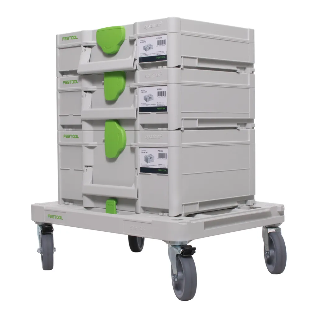 Plateau Roulant Rollerboy et Kit de Rangement Systainer M Festool SYS3 - 2