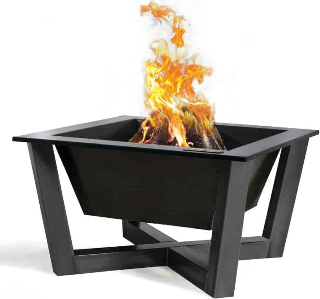 Feuerschale „BRASIL“ 70x70 cm - aus Naturstahl Produktbild 