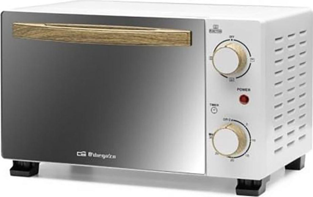 Elektrobackofen Orbegozo HO 990, Inhalt 10 Liter, 800 W, Weiß