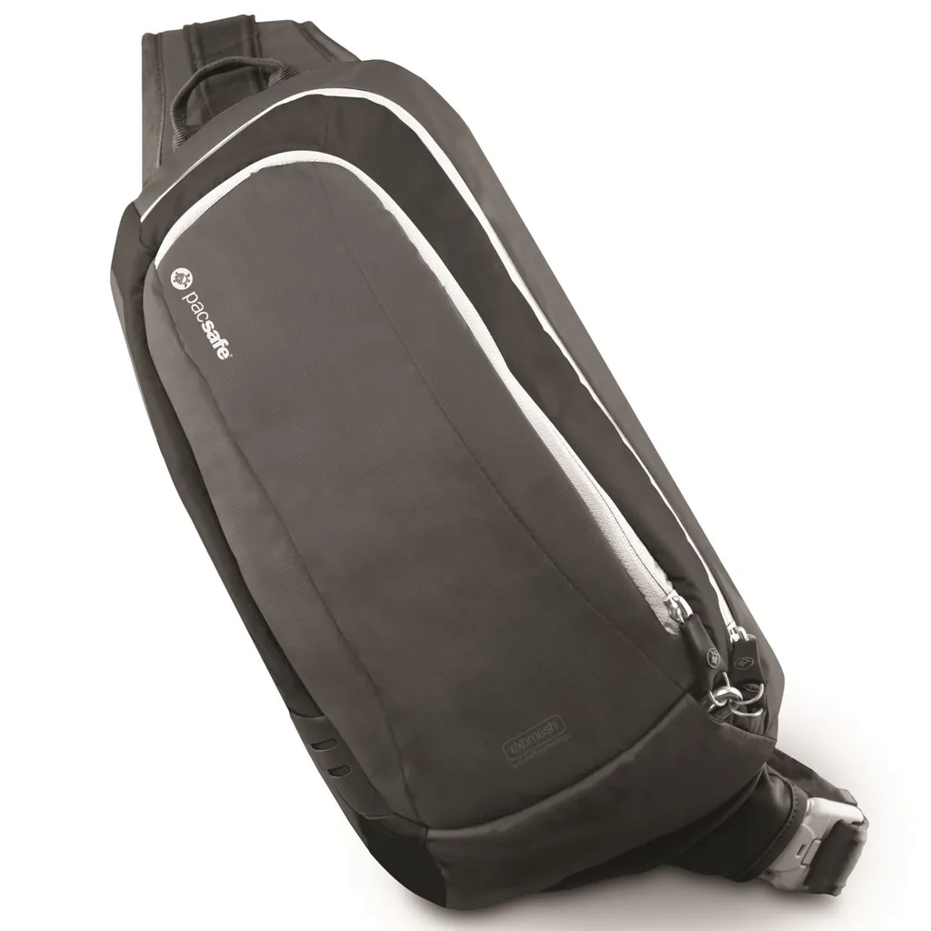 Sac bandoulière bleu marine RFIDsafe Pacsafe pour voyage et ville sécurisé
