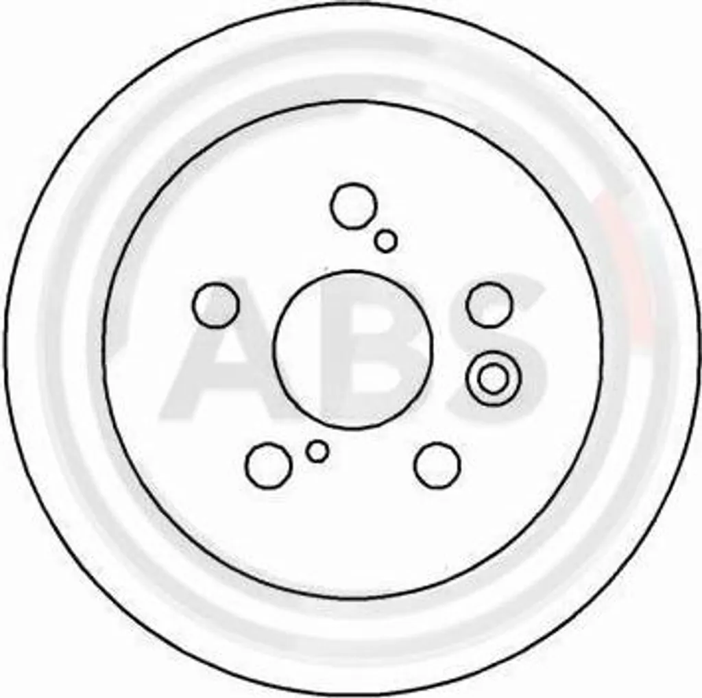 A.B.S. 15990 Disque de Frein OE 4243120090 pour Toyota Corona et Celica