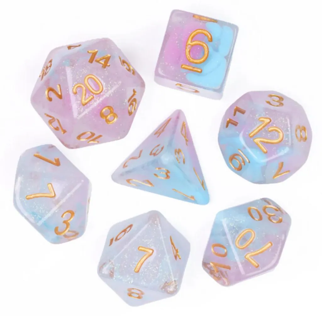 Jeu de dés pour Donjons et Dragons Flare of Ambition Foam Brain Games