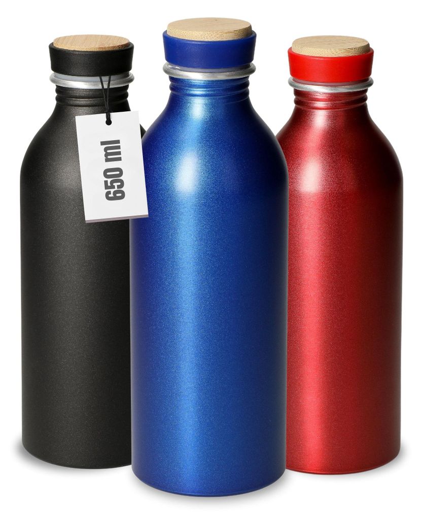 Trinkflasche Kohlensäure geeignet 650 ml - auslaufsichere Produktbild 