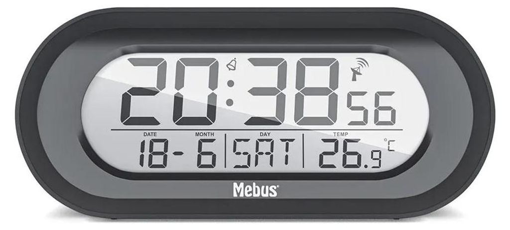 Mebus 25809 Funkwecker digital Produktbild 