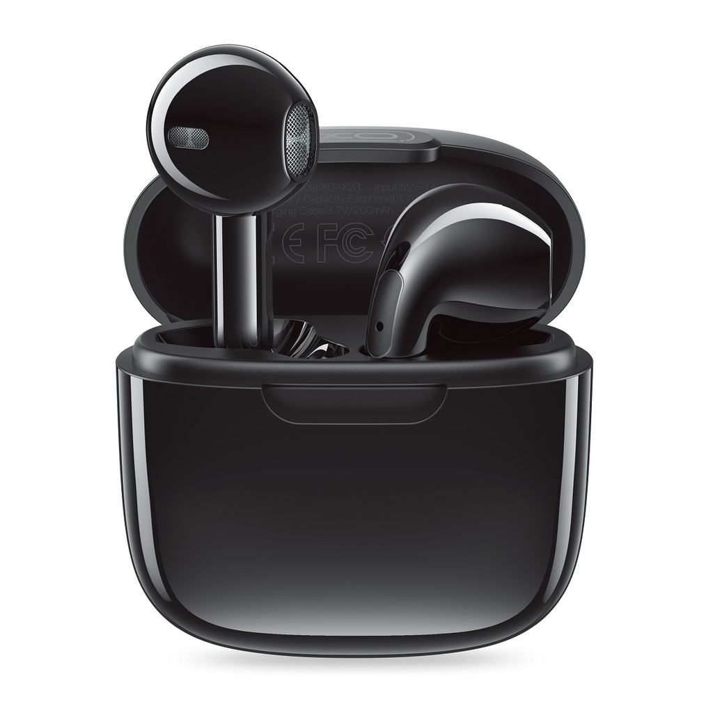 XO Kopfhörer Headset Kabellos Bluetooth X23 5.3 TWS Wireless Earphone In-Ear Ohrhörer mit Tragbare Ladehülle, Stereo Headsets kabelloses für An...