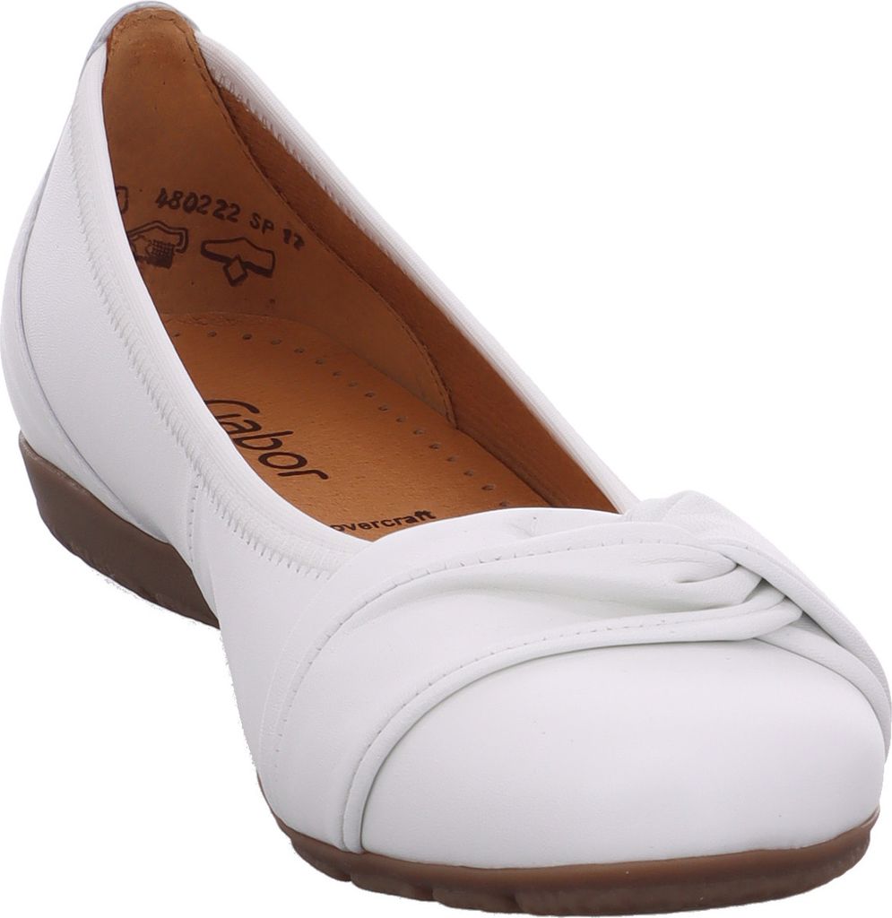 Gabor Ballerinas Damen 31373139333934 Weiß 38 EU Produktbild 21