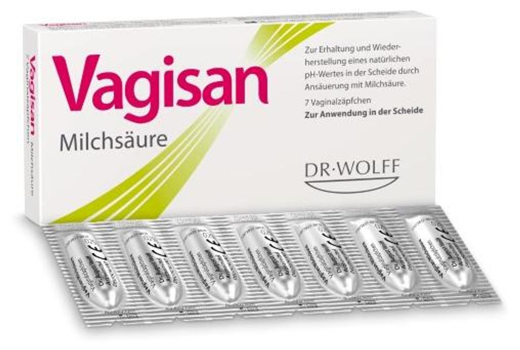 Vagisan Milchsäurezäpfchen, 7 St. Zäpfchen Produktbild 