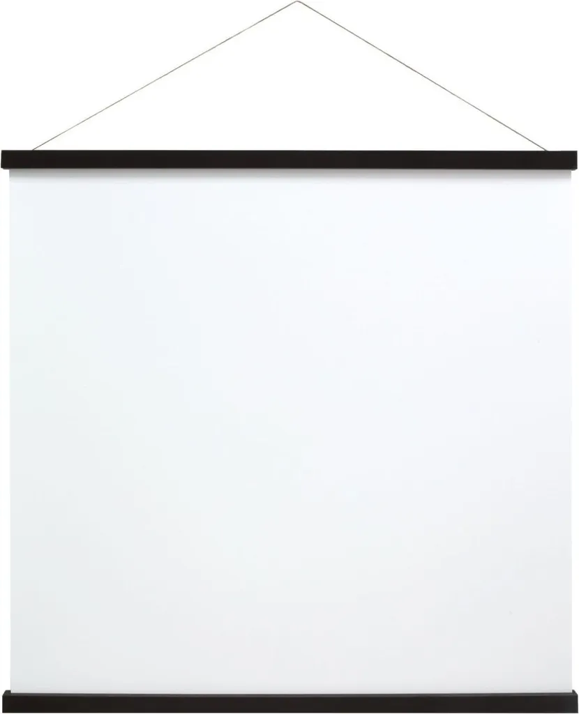 Cadre pour poster en bois noir 41 cm Deknudt S270 finition haut de gamme