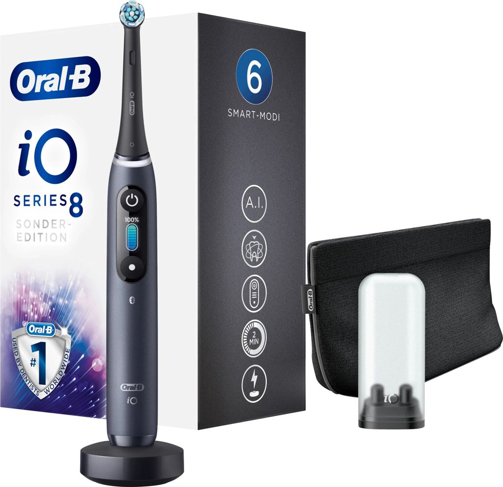 Oral-B iO Series 8s Wiederaufladbare elektrische Zahnbürste Produktbild 