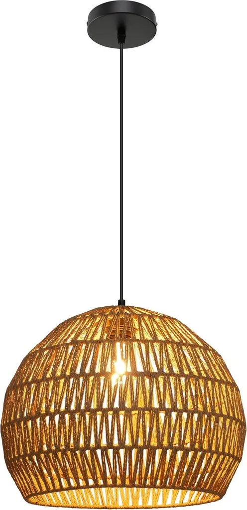 Lampadario Sospeso Carta Boho Style | Altezza Personalizzabile