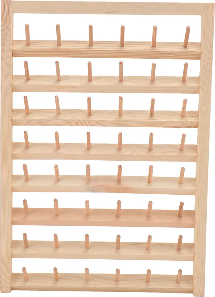 Porte-fil de Couture Mural en Bois Écolo 48 Broches pour Broderie DIY - 7