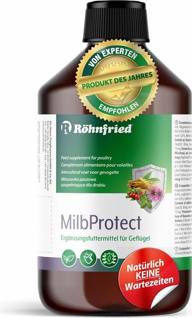 Röhnfried MilbProtect 500 ml zum Stressabbau Produktbild 