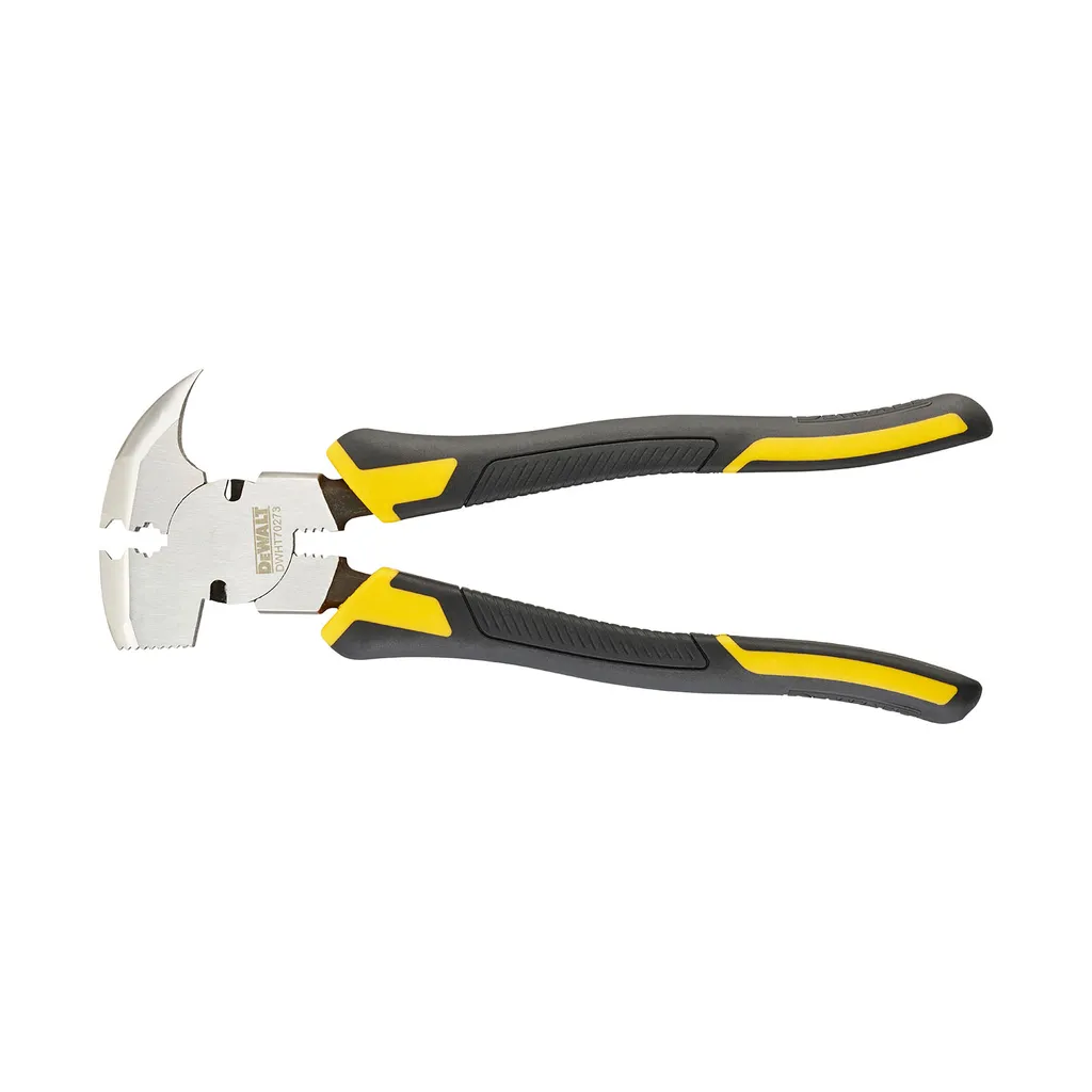 DEWALT Pince de Clôturiste 6-en-1 en Acier Forgé avec Poignée Confort
