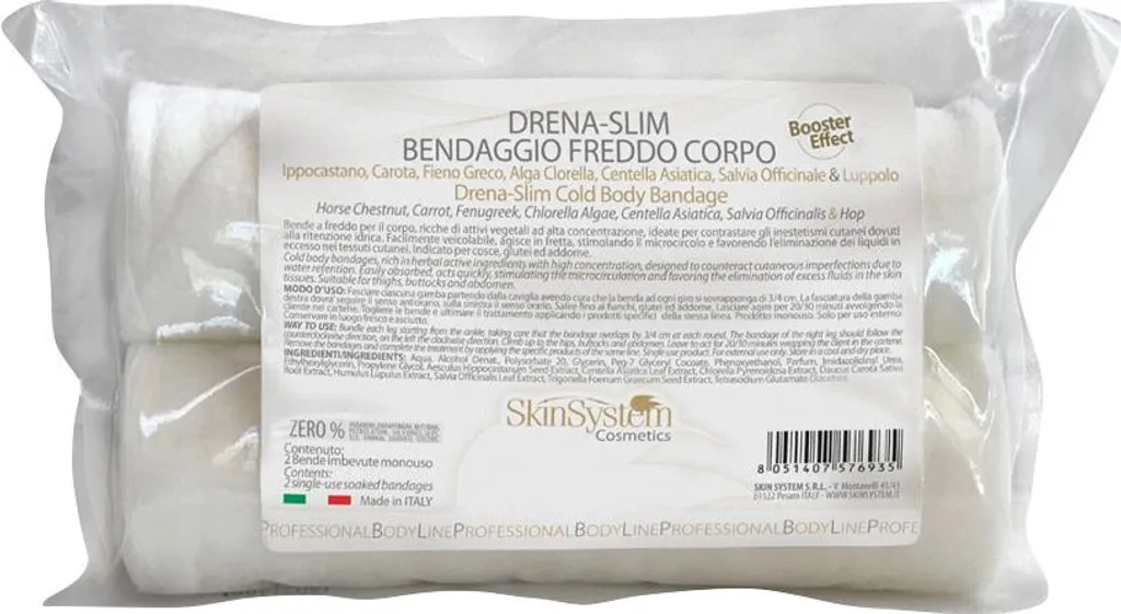 Soin Jambes Légères et Fermeté - Bandage Froid Corps SkinSystem 1pc