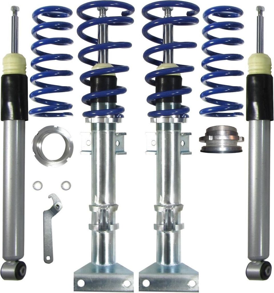 JOM BlueLine Gewindefahrwerk Stoßdämpfer mit Federn passend für MERCEDES-BENZ E-Klasse Coupe (C207)