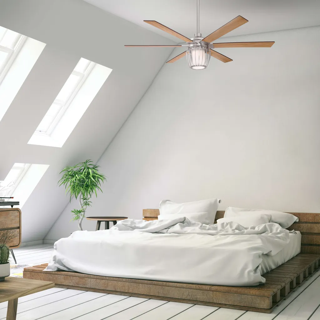Ventilateur de plafond Willa 153 cm avec LED et télécommande incluse - 8