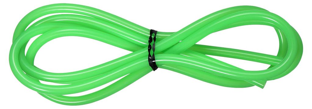 Grüner Silikonschlauch, lebensmittelechter Gummischlauch, flexibler Schlauch, Wasserrohr für Pumpentransfermaschinen, Verbindungsrohre, 2 mm Inne...