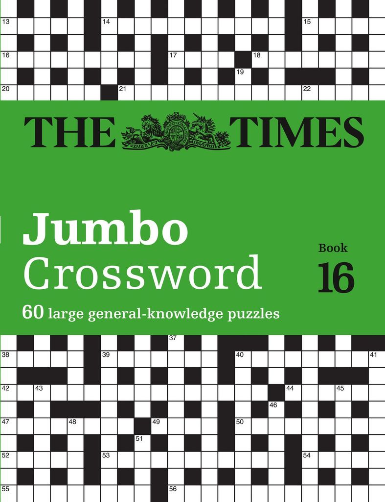 Times 2 Jumbo Crossword Book 16 – Lingua: Inglese