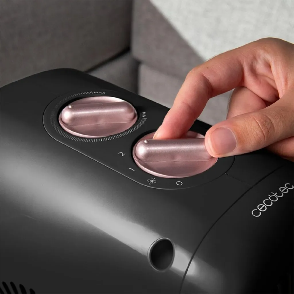 Chauffage d'appoint céramique 2000W portable avec sélecteur de puissance