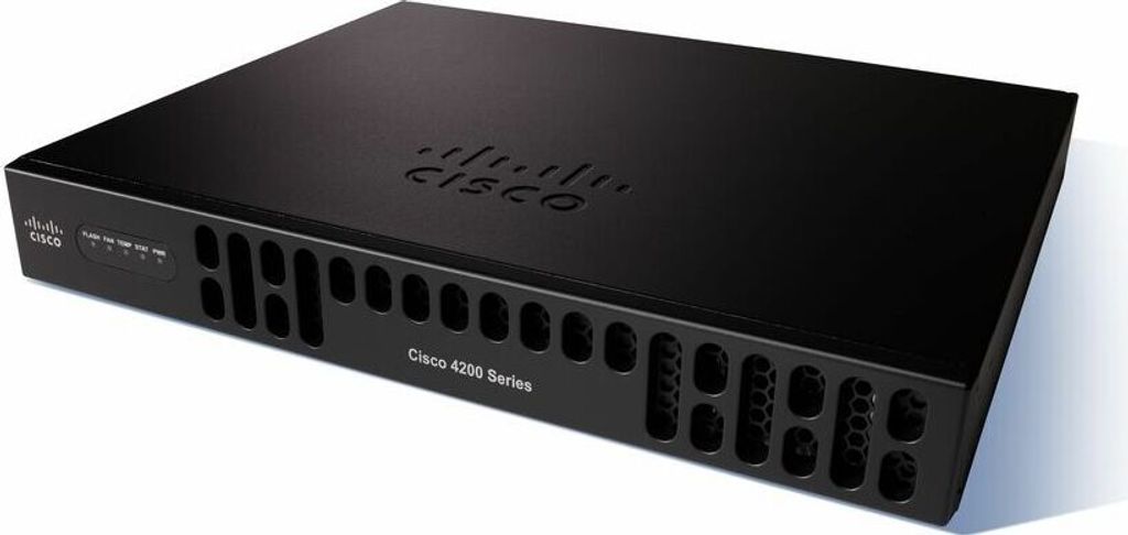 Cisco 4221, Ethernet-WAN, Schwarz, Grau