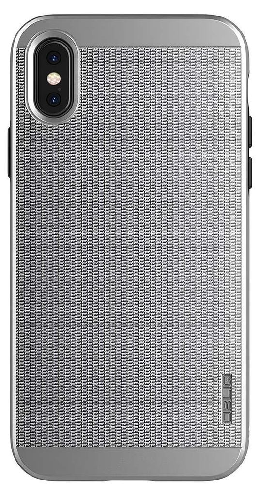 Obliq Slim Meta - iPhone Xs / X Tasche (Satin Silber)