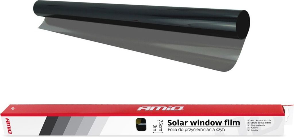 AMiO Schwarz 0,75x3m (30%) Autopholie Produktbild