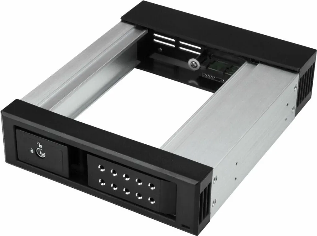 StarTech.com Rack Mobile Hot-Swap 3.5 SATA/SAS per Alloggiamento 5.25