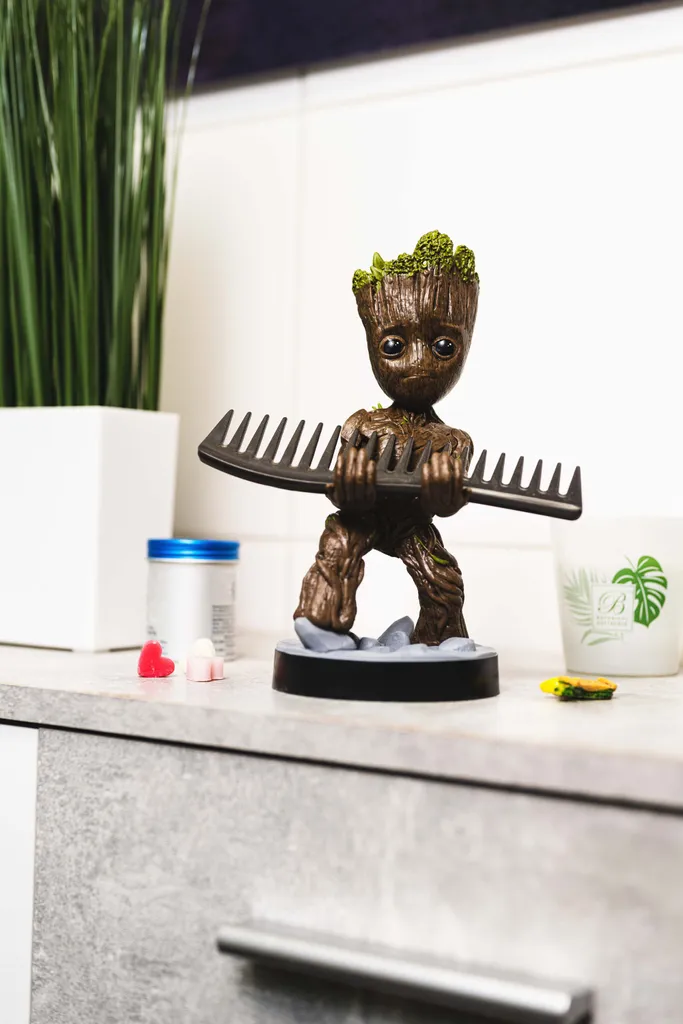 Groot Cable Guy Figurine Support de Charge Marvel incluant Câble 2m - 28