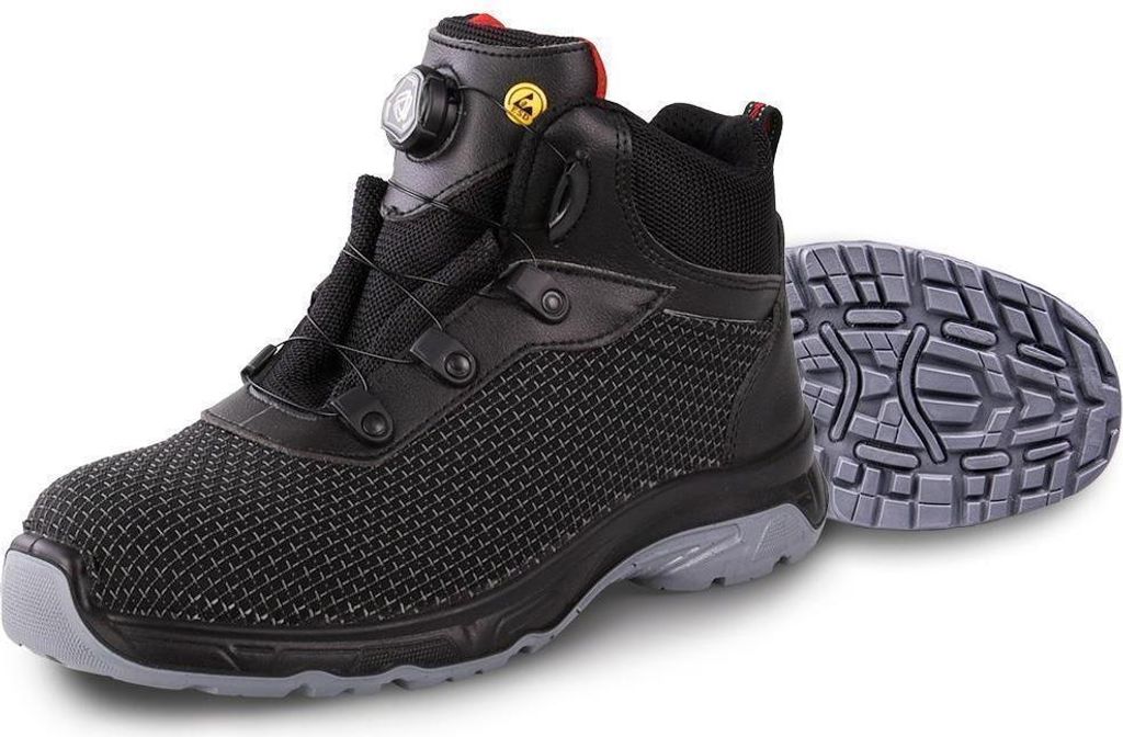 Hase S3-Schutzschuhe "Barcelona" aus Meshgewebe 43