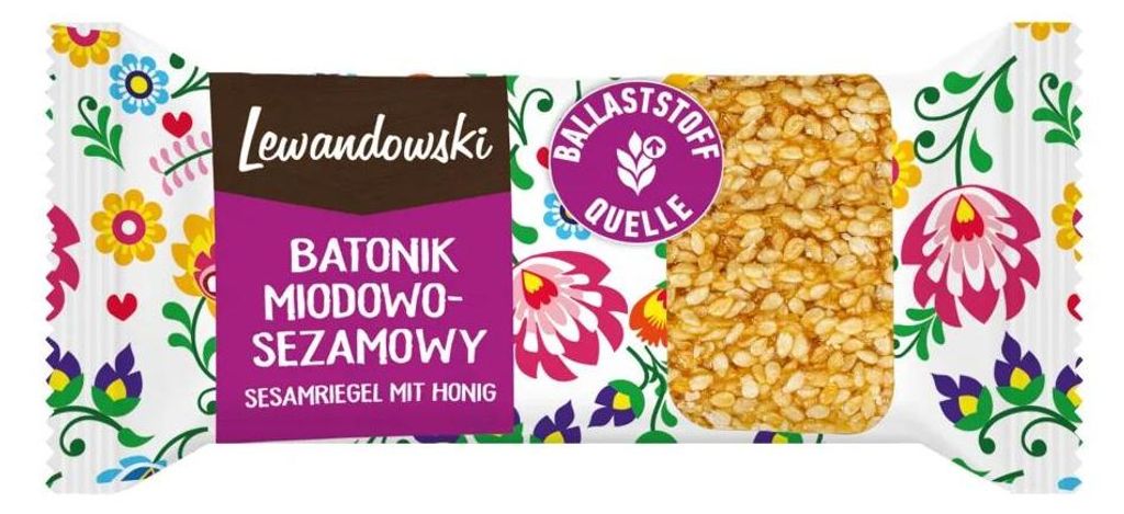 Lewandowski Sesamriegel mit Honig 30g Produktbild 