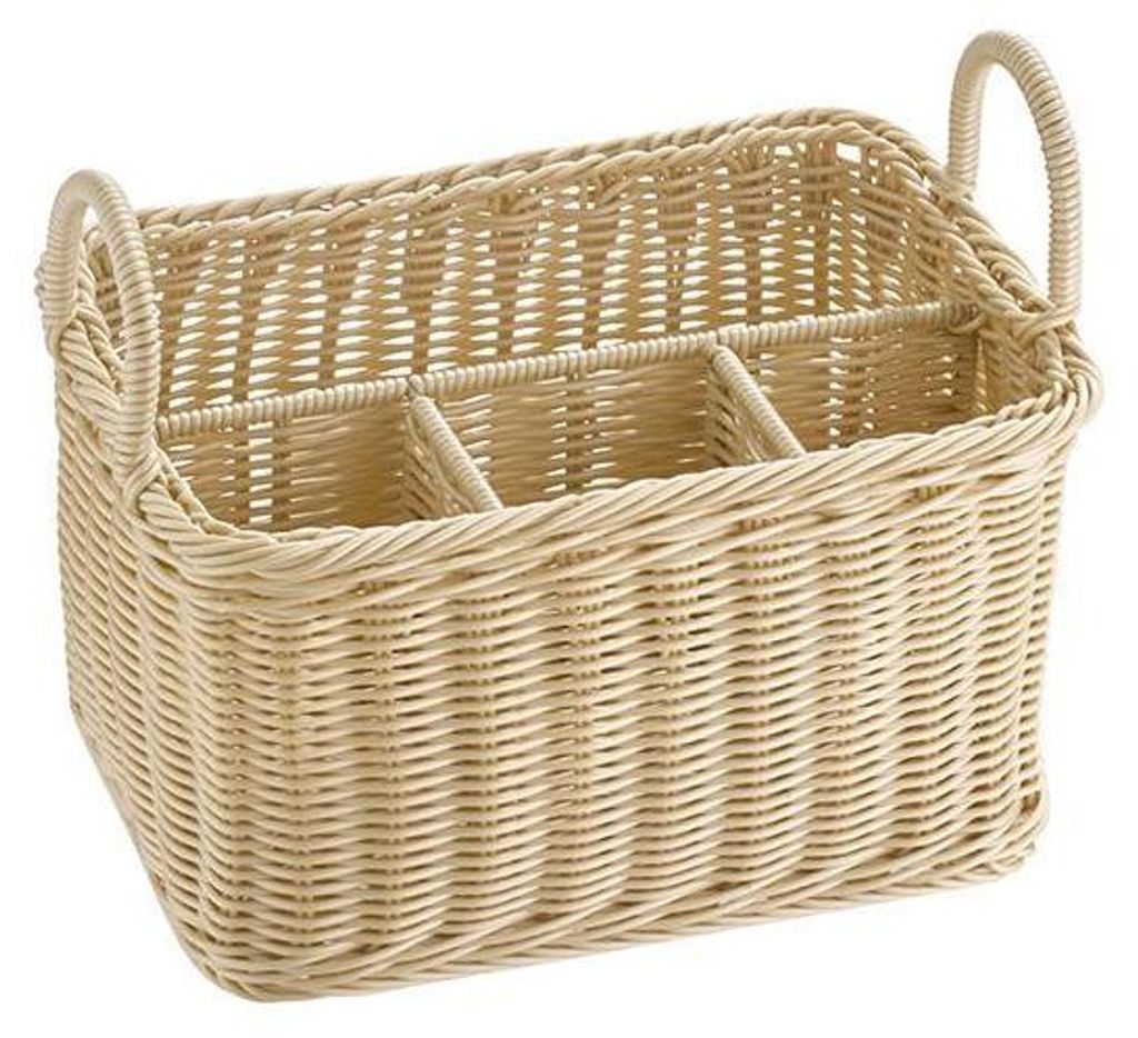 APS 40179 Besteckkorb ECONOMIC, 26 x 18 cm, Höhe 15 cm, Produktbild 