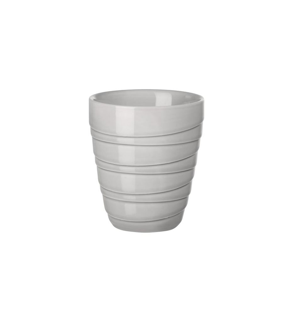 ASA Thermobecher twisted, grau  d. 8,4 cm, h. 9,5 cm, 0,2 Obrázek produktu 
