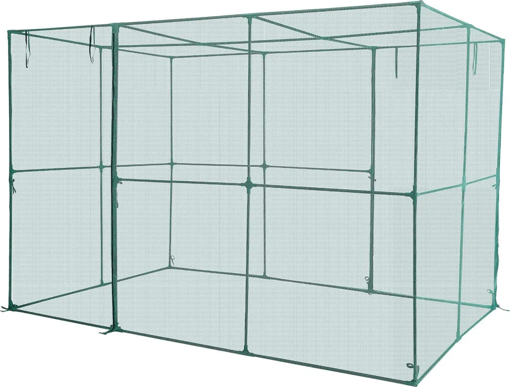 Tente de protection SucceBuy 2900x1940mm avec filet de jardin robuste