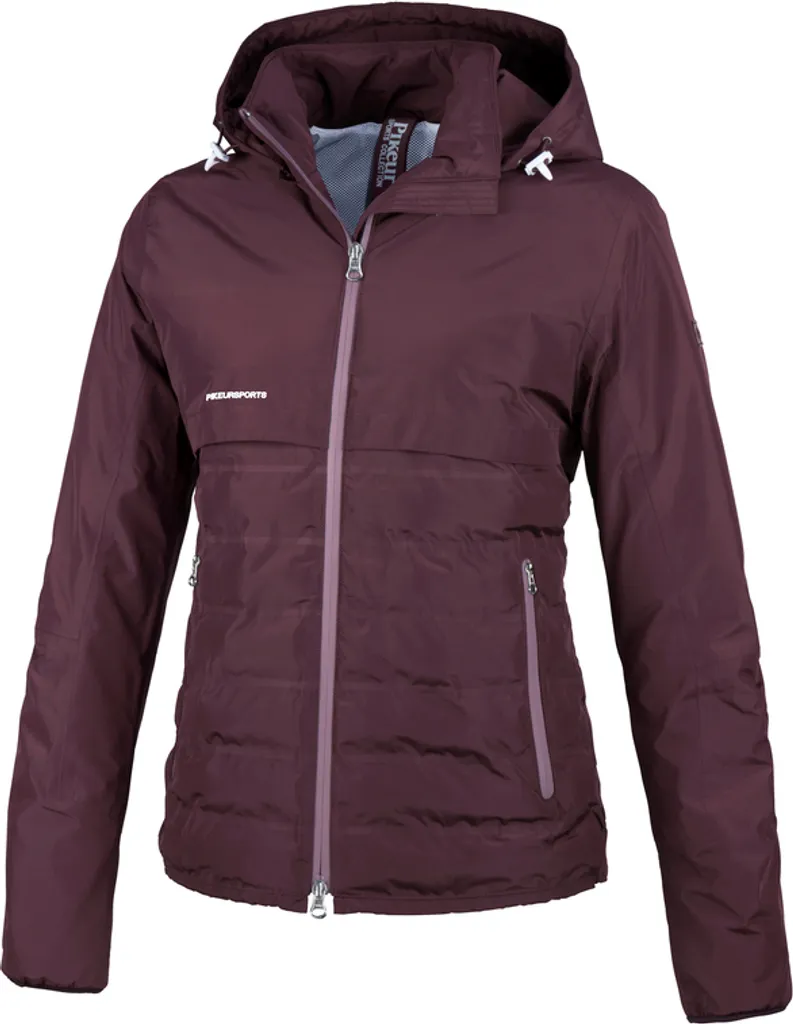 Veste Pikeur BONIJA matelassée légère et chaude couleur aubergine 36