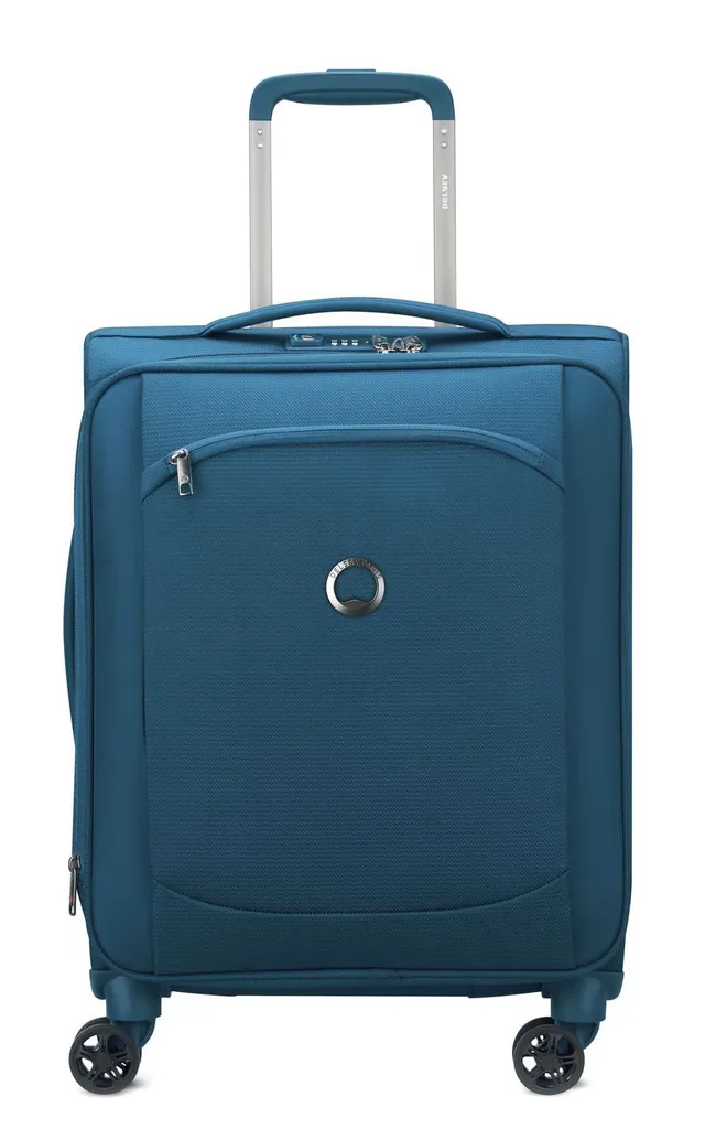 Valise Trolley Delsey Montmartre Air 2.0 avec 4 Doubles Roues 55cm