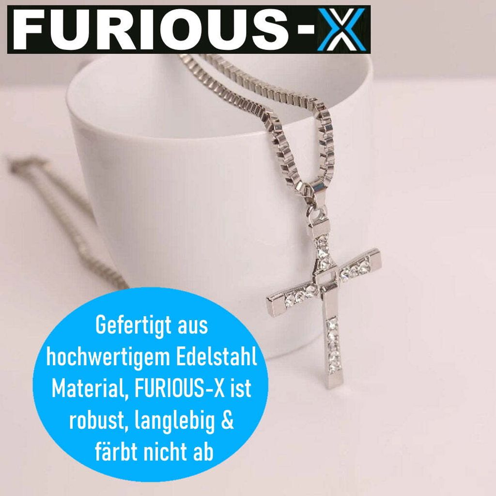 FURIOUS-X Fast Furious Vin Diesel Dominic Toretto Kreuz Produktbild 3