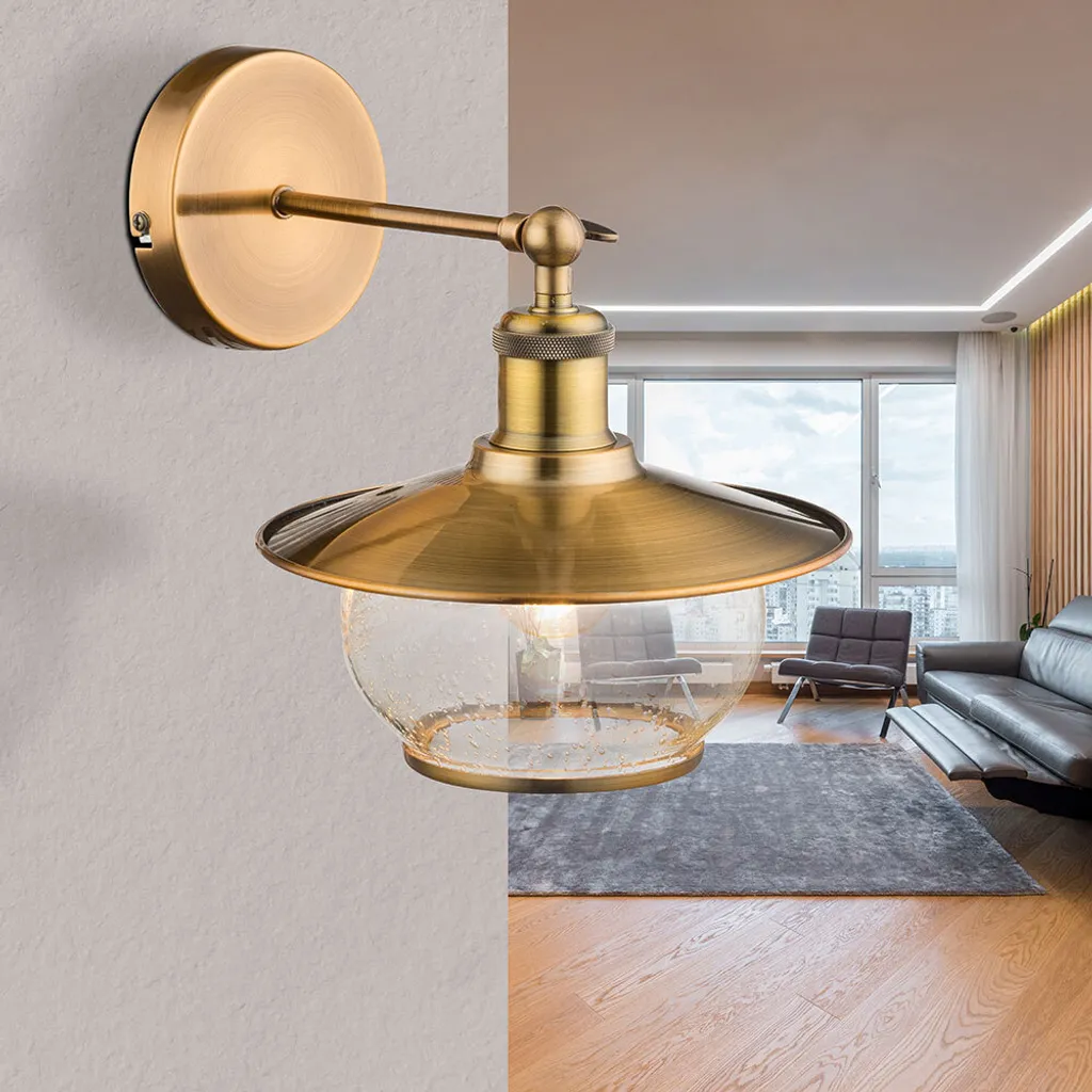 Applique murale bronze : optimisez votre éclairage intérieur E27 - 8